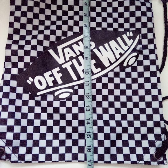 New Vans Off The Wall Black And White Checkered Pattern Benched Bag O/S - Picture 6 of 8